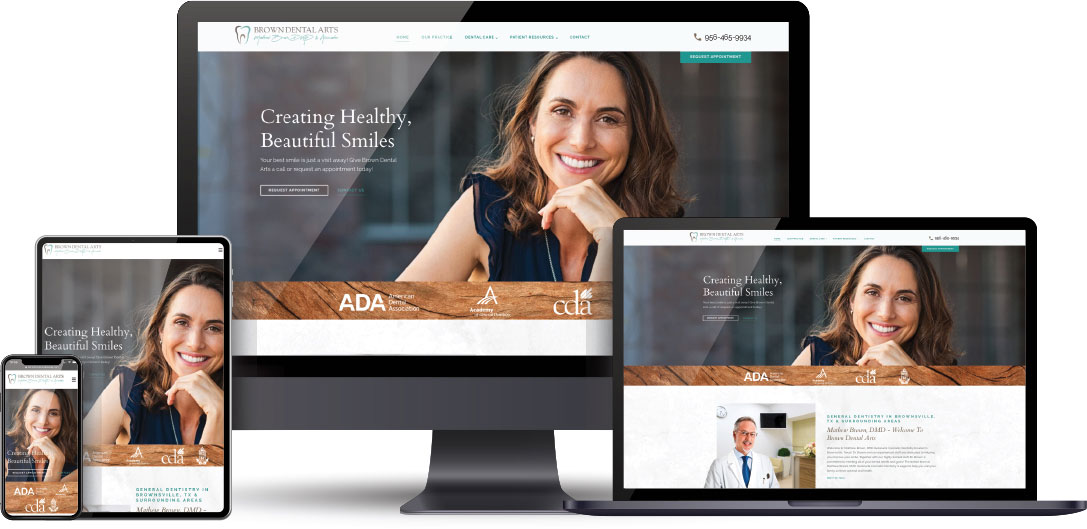 Website on multiple devices